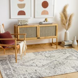 Surya Bremen BEN-2304 Black Area Rug