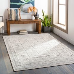 Alternative view of Surya Bahar BHR-2324 Charcoal Area Rug