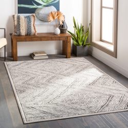 Alternative view of Surya Bahar BHR-2325 Charcoal Area Rug