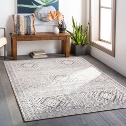 Alternative view of Surya Bahar BHR-2327 Charcoal Area Rug