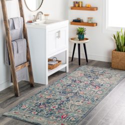 Surya Bohemian BOM-2305 Burgundy Area Rug