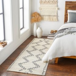 Surya Beni Ourain BON-2301 Charcoal Area Rug