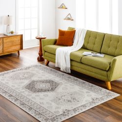 Surya Basel BOS-2301 Charcoal Area Rug