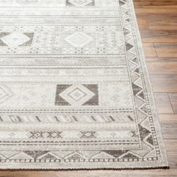 Alternative view of Surya Basel BOS-2304 Black Area Rug