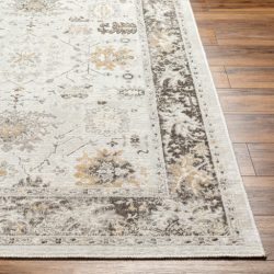 Alternative view of Surya Basel BOS-2308 Black Area Rug