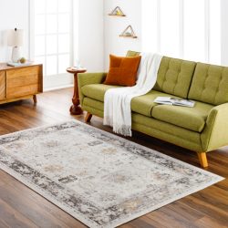 Surya Basel BOS-2308 Black Area Rug