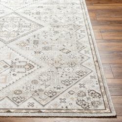 Alternative view of Surya Basel BOS-2310 Black Area Rug