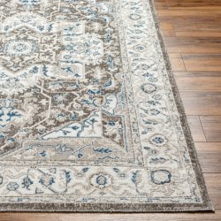 Alternative view of Surya Basel BOS-2312 Charcoal Area Rug