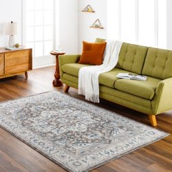 Surya Basel BOS-2312 Charcoal Area Rug