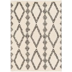 Surya Beni Shag BSH-2318 Black Area Rug