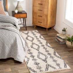 Alternative view of Surya Beni Shag BSH-2318 Black Area Rug