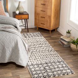 Alternative view of Surya Beni Shag BSH-2319 Black Area Rug