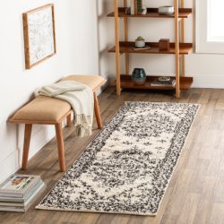 Alternative view of Surya Beni Shag BSH-2321 Black Area Rug