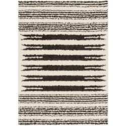 Surya Beni Shag BSH-2322 Black Area Rug