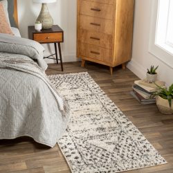 Alternative view of Surya Beni Shag BSH-2330 Black Area Rug