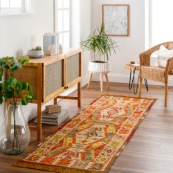 Surya Bursa BUR-2300 Brick Red Area Rug