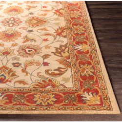 Alternative view of Surya Caesar CAE-1001 Brick Red Area Rug