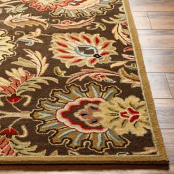 Alternative view of Surya Caesar CAE-1028 Black Area Rug