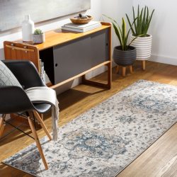 Alternative view of Surya Cardiff CDF-2308 Blue Area Rug