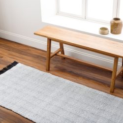 Surya Clover CEV-2300 Black Area Rug