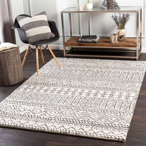 Surya Corfu CFU-2302 Black Area Rug