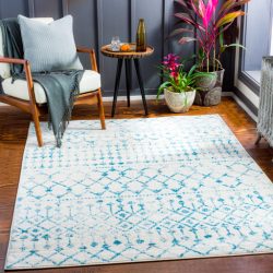 Alternative view of Surya Chester CHE-2372 Blue Area Rug