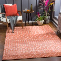 Surya Chester CHE-2375 Brick Red Area Rug