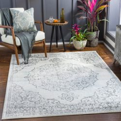 Alternative view of Surya Chester CHE-2376 Charcoal Area Rug