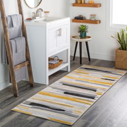 Surya City CIT-2340 Black Area Rug