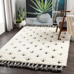 Surya Camille CME-2300 Black Area Rug