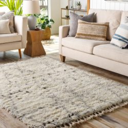 Surya Camille CME-2304 Black Area Rug