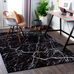 Surya Contempo CPO-3858 Black Area Rug