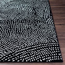 Alternative view of Surya Contempo CPO-3859 Black Area Rug