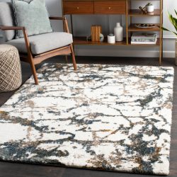 Surya Celestial Shag CSG-2301 Cream Area Rug