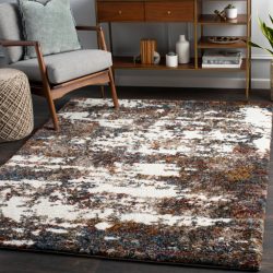 Surya Celestial Shag CSG-2307 Burgundy Area Rug