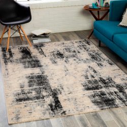 Surya City Light CYL-2333 Black Area Rug