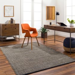 Alternative view of Surya Demi DEM-2300 Black Area Rug