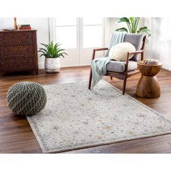 Surya Dresden DRE-2306 Deep Teal Area Rug