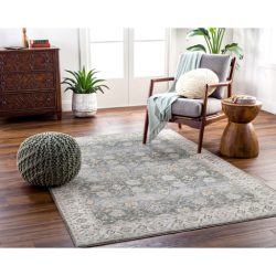 Alternative view of Surya Dresden DRE-2312 Deep Teal Area Rug