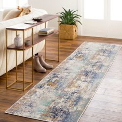 Alternative view of Surya Dublin DUB-2300 Aqua Area Rug