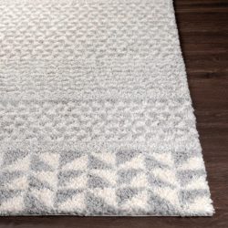 Alternative view of Surya Deluxe Shag DXS-2311 Medium Gray Area Rug