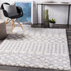 Surya Deluxe Shag DXS-2312 Medium Gray Area Rug