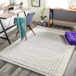 Surya Deluxe Shag DXS-2318 Cream Area Rug