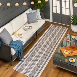 Alternative view of Surya Eagean EAG-2352 Black Area Rug