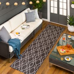 Alternative view of Surya Eagean EAG-2384 Charcoal Area Rug