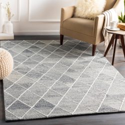 Surya Eaton EAT-2302 Black Area Rug