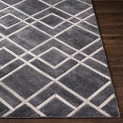 Alternative view of Surya Eloquent ELQ-2305 Black Area Rug