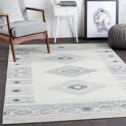 Surya Elaziz ELZ-2305 Black Area Rug