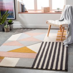 Alternative view of Surya Emma EMM-2302 Black Area Rug