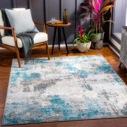 Alternative view of Surya Enfield ENF-2317 Charcoal Area Rug